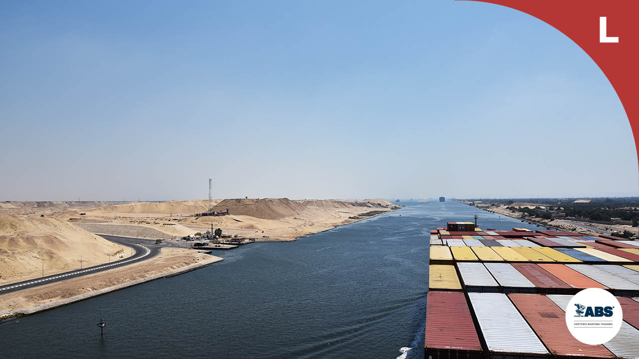 5011 - Vessel touched bottom in Suez Canal Incident